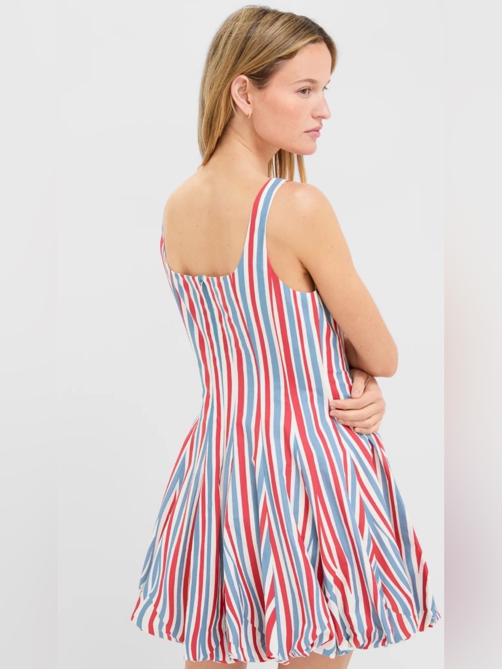 Tuckernuck Americana Stripe Sadie
Red, White &Blue Striped Dress, Size M